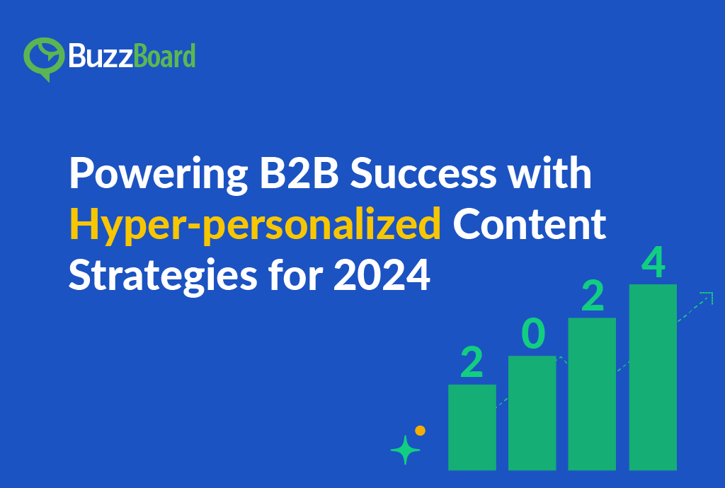 Powering B2B Success with Hyper-personalized Content Strategies for 2024
