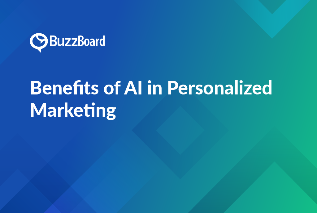 Benefits of AI in Personalized Marketing