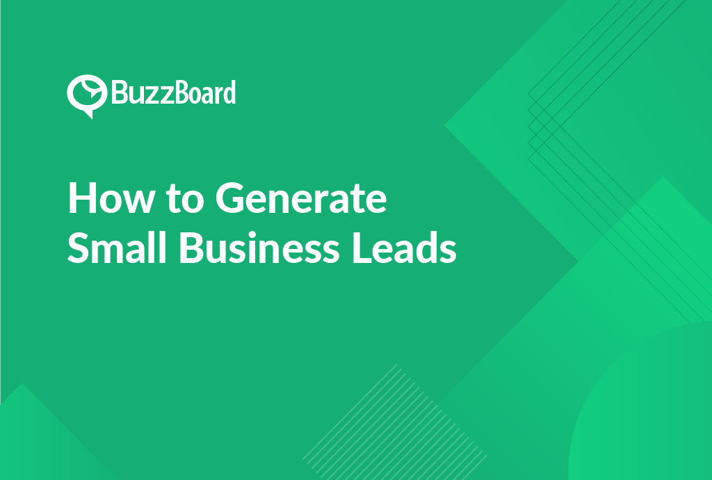 How to Generate Small Business Leads