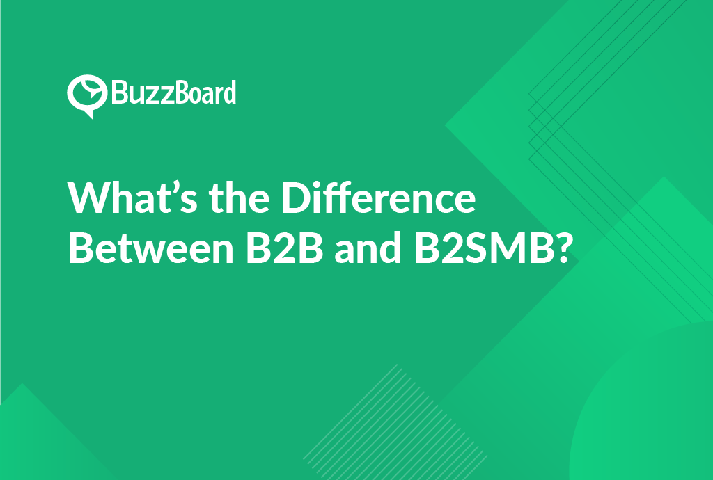 What’s the Difference Between B2B and B2SMB