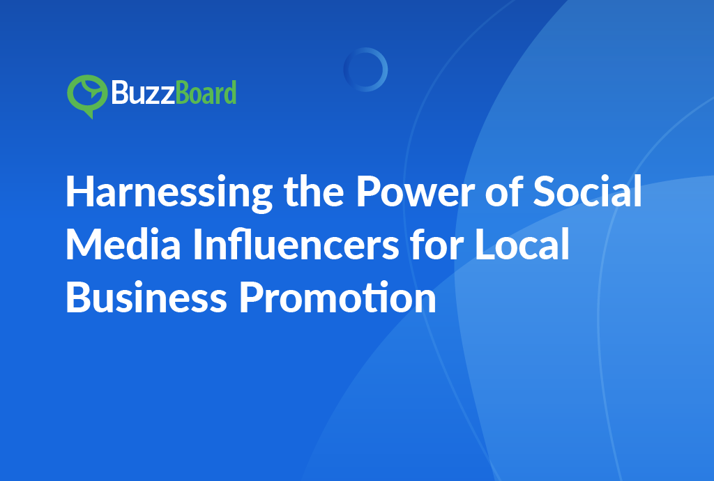 Harnessing the Power of Social Media Influencers for Local Business Promotion
