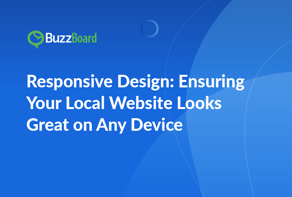 responsive design for local websites