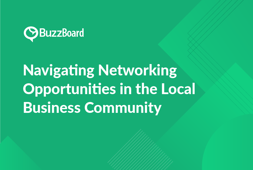 networking opportunities in the local business community