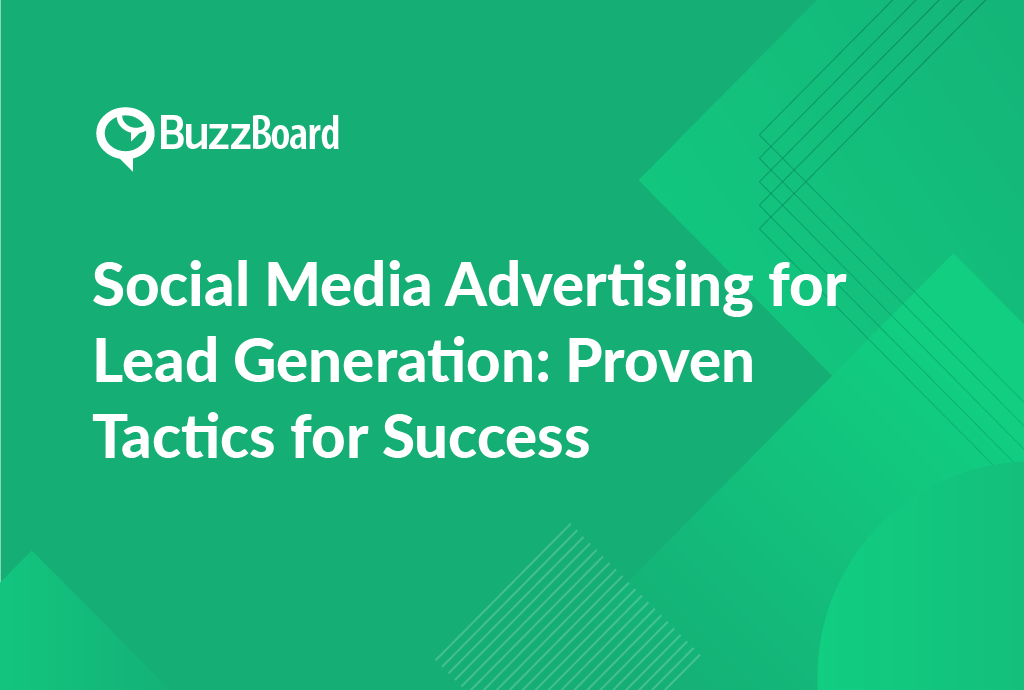 Social Media Advertising for Lead Generation