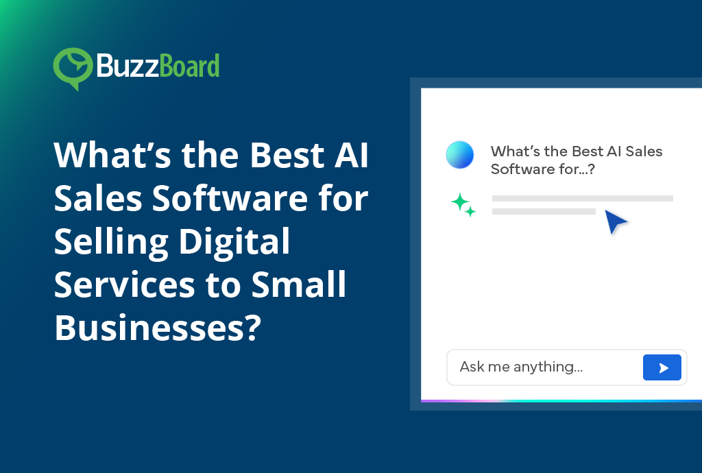 What’s the Best AI Sales Software for Selling Digital Services to Small Businesses