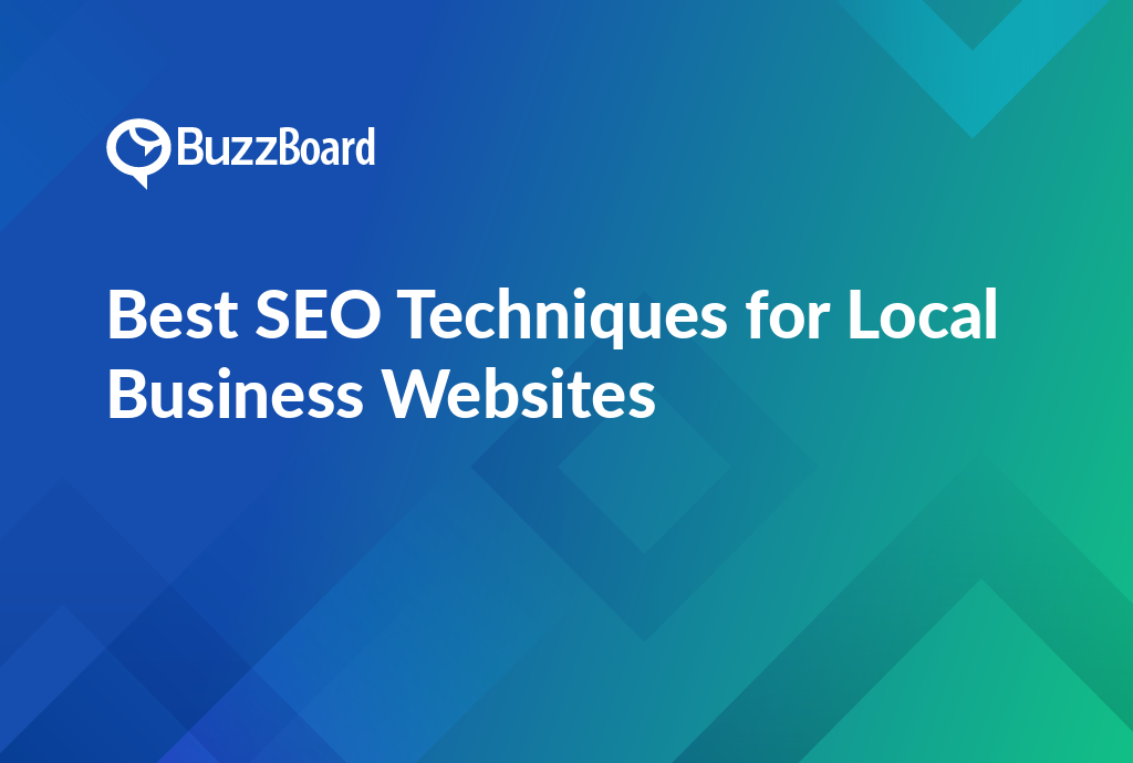 SEO techniques for local business websites