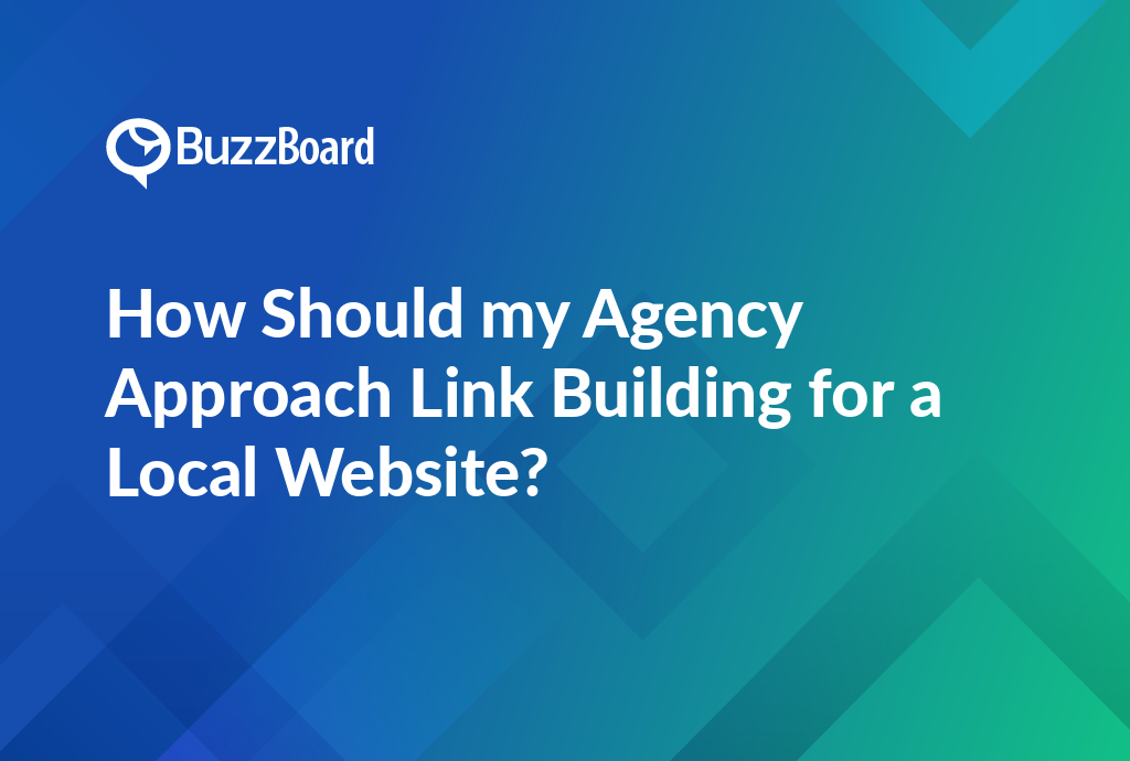 Link Building for a Local Website