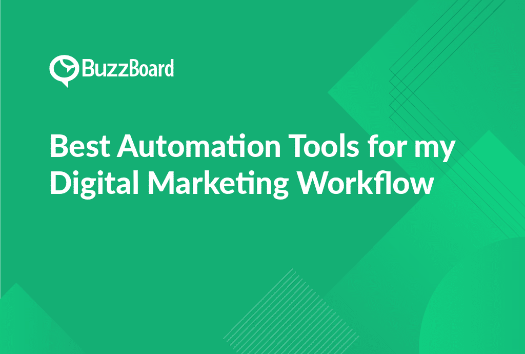 Best Automation Tools for My Digital Marketing Workflow